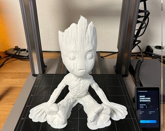 Electronics enclosure 3D printed in ABS